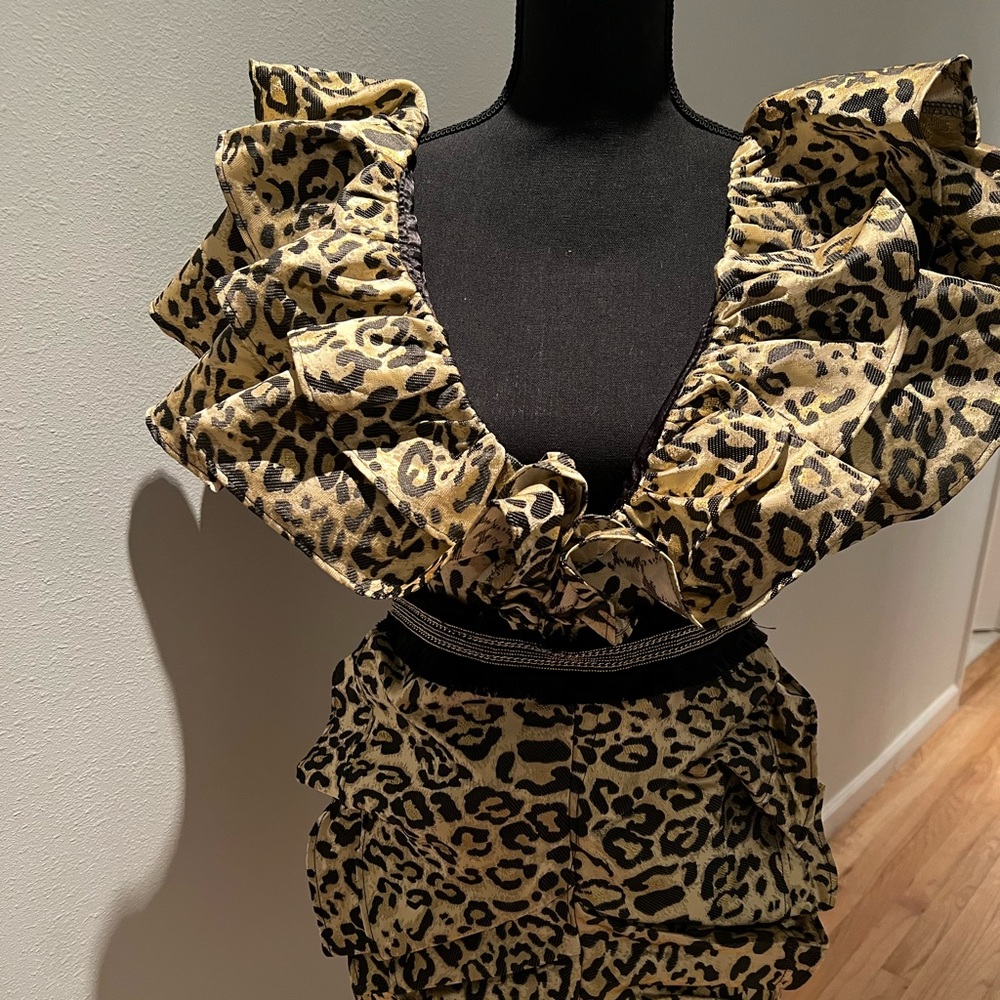 Cute chic leopard dress